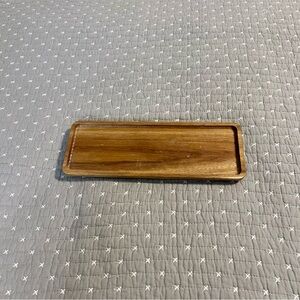 (Bundle 3 for $15) Small Wooden Tray 11.5 x 4